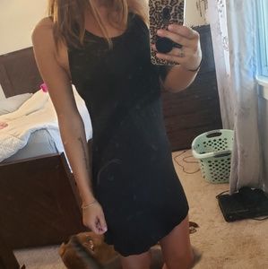 Simple black dress